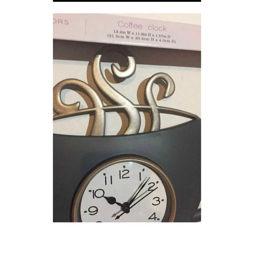 wall Coffe Clock